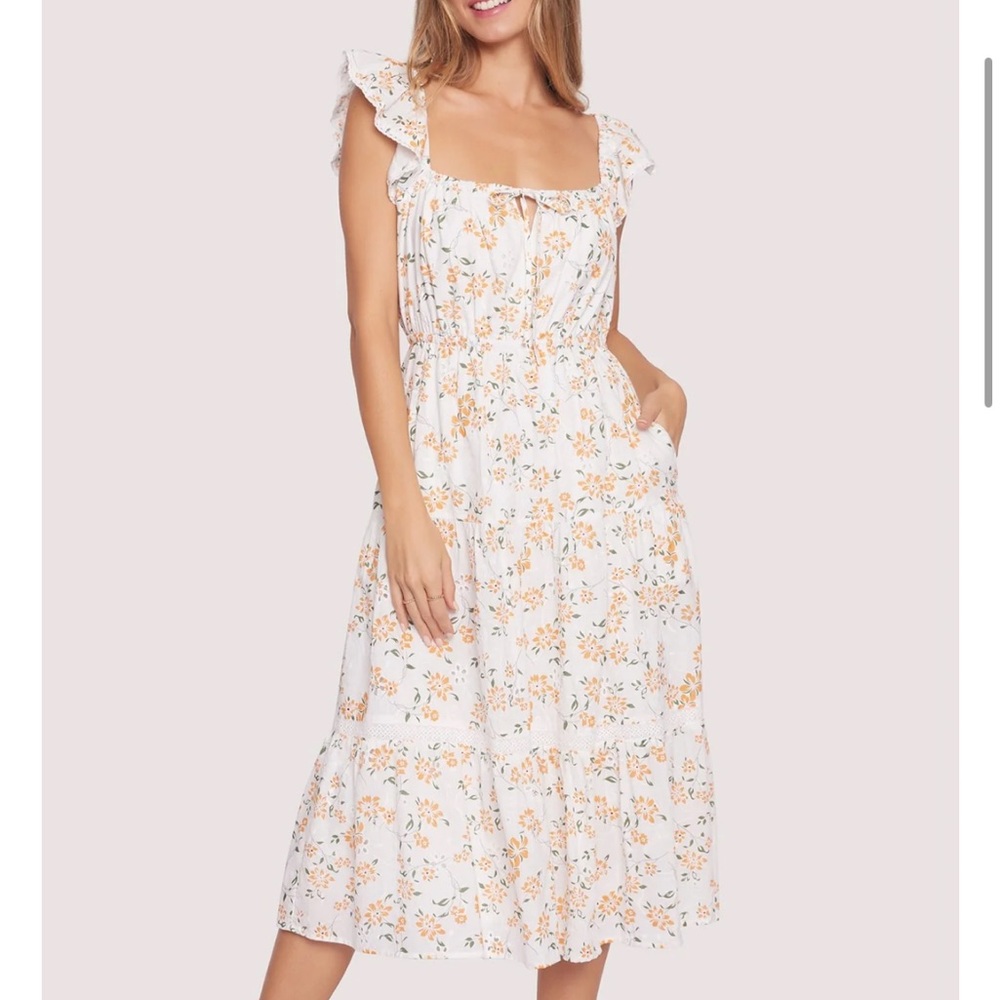 NWT Lost + Wander Acropolis Hills Midi Dress, Size Medium